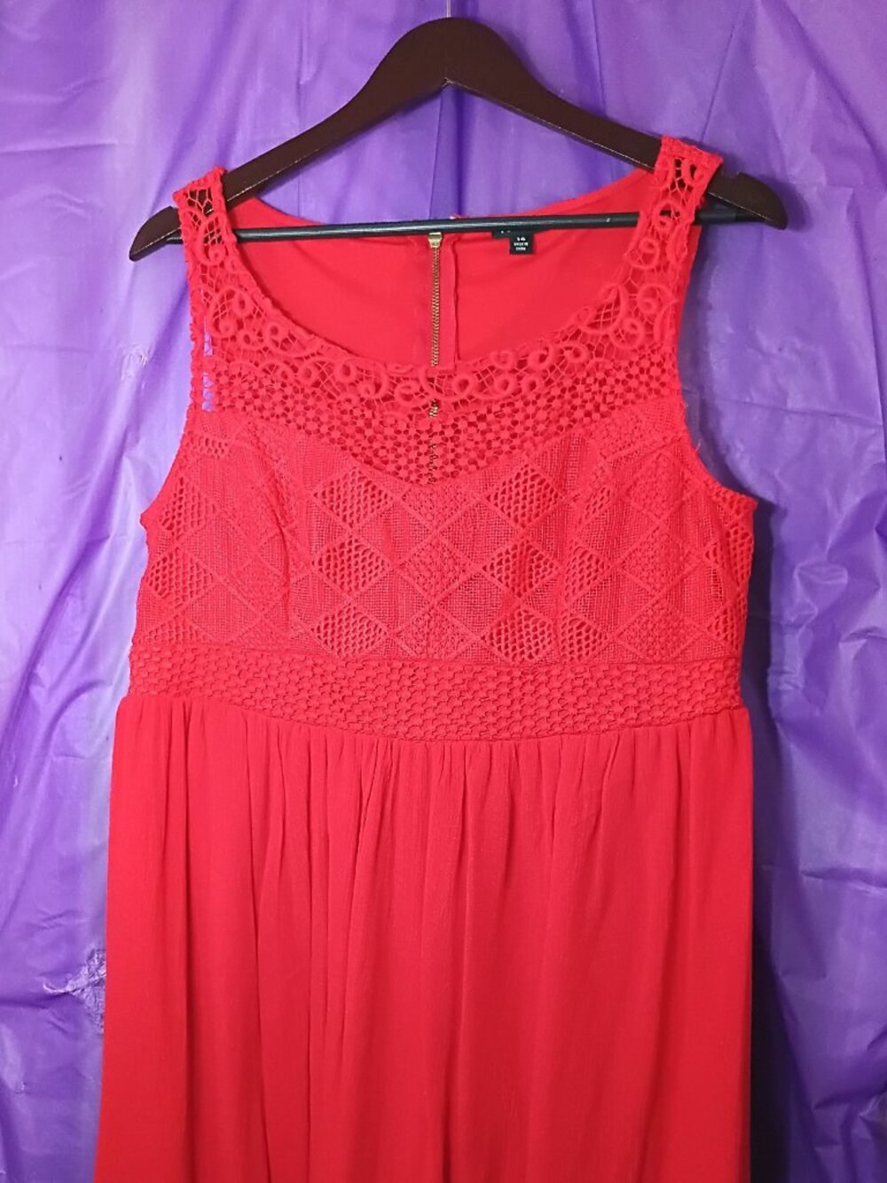 Torrid Women's Red Dress Size 14